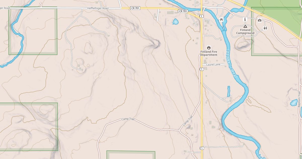 Map preview of Moose Run Trail