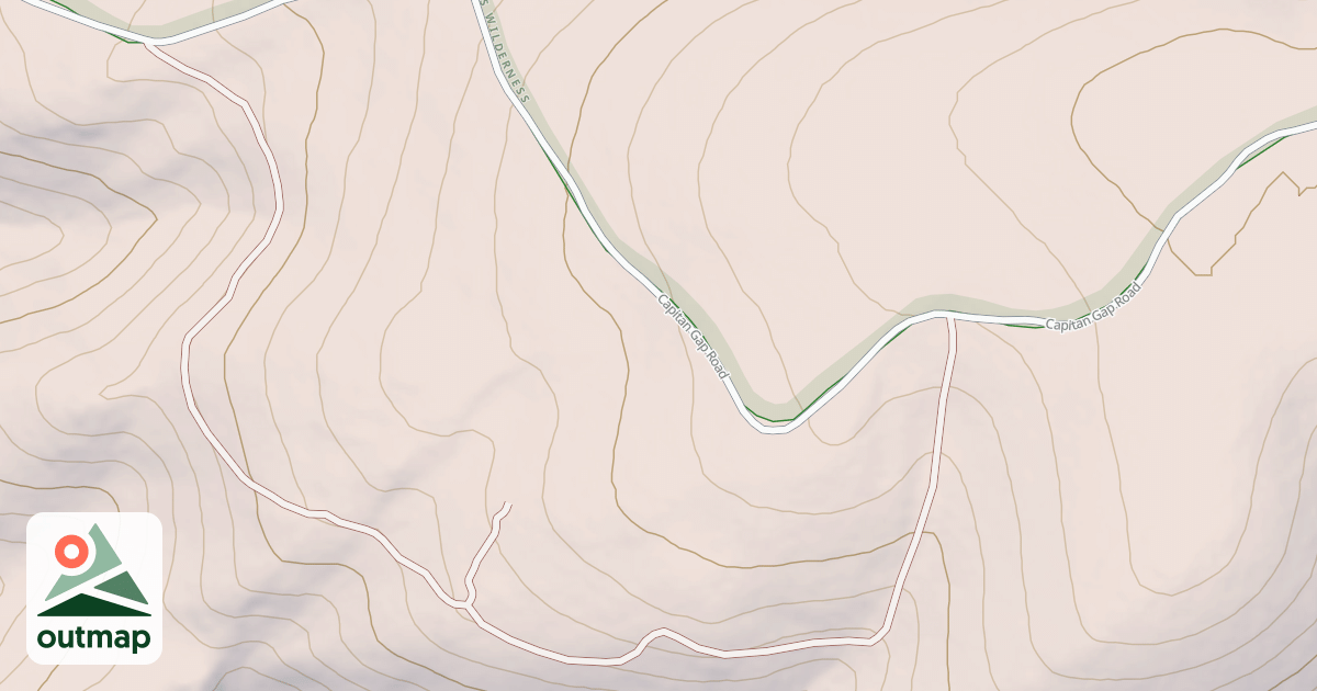 Map of USFS Motor Vehicle Use Map Roads {1812D2CB-AAA6-4BC2-B2C8-2F6064AC4093}