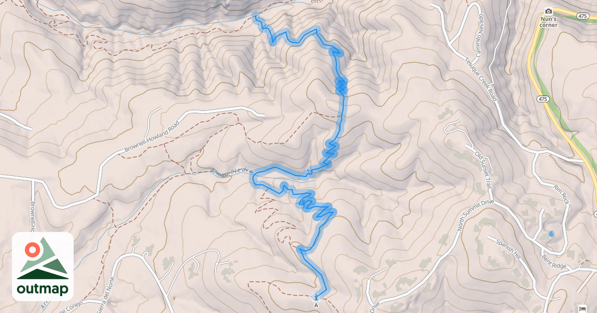 Map of La Piedra