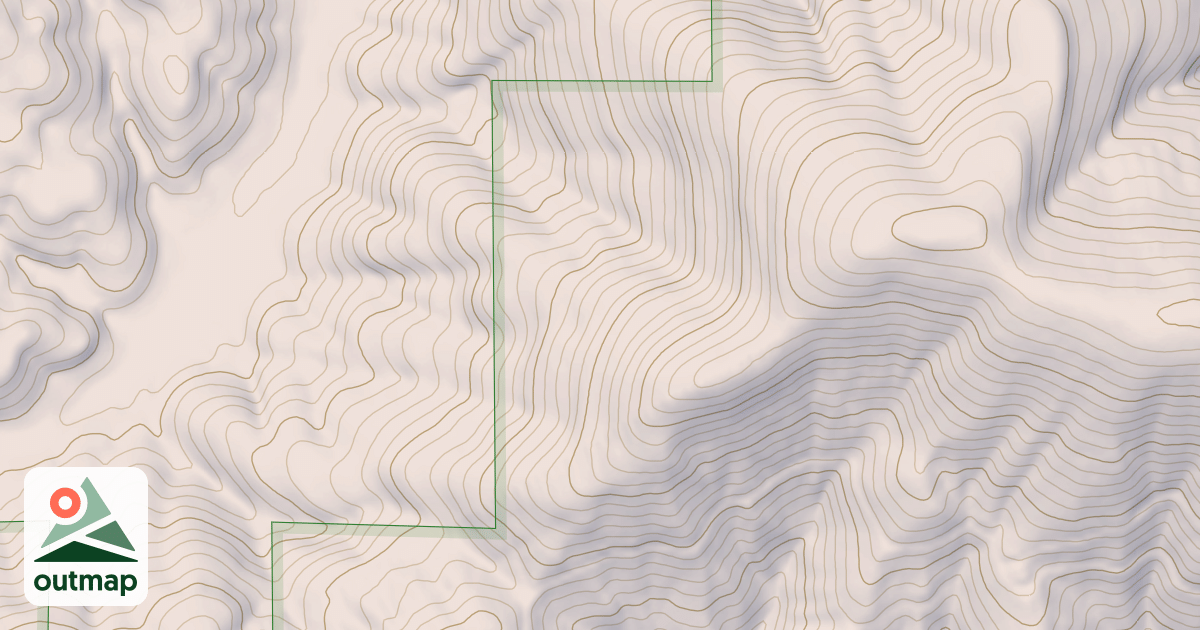 Map of Red Gem Ohv
