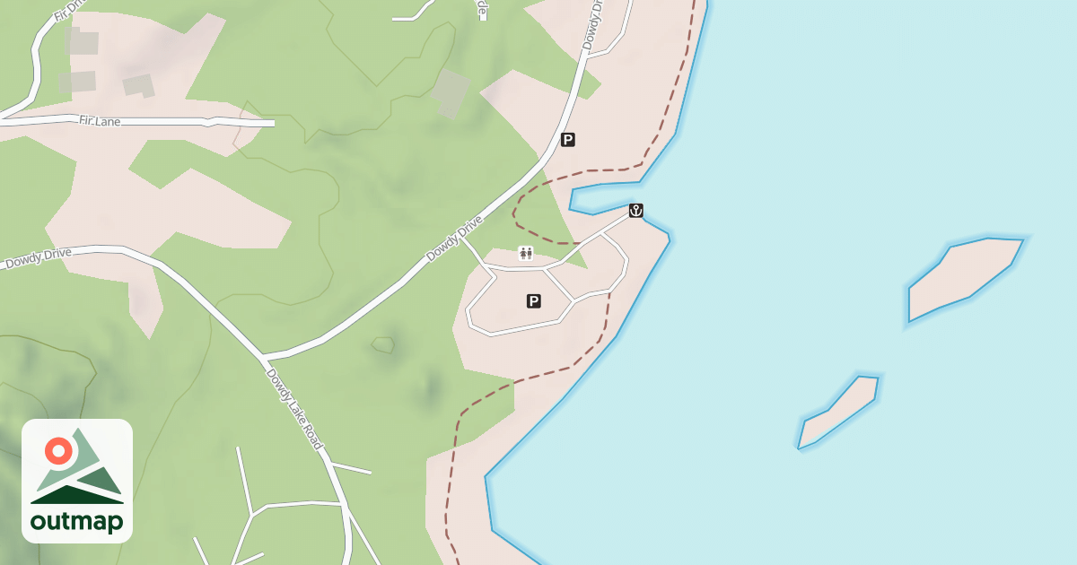 Map of BOAT RAMP