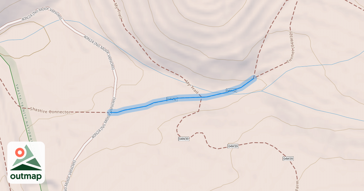 Map of Tunnel 04W32