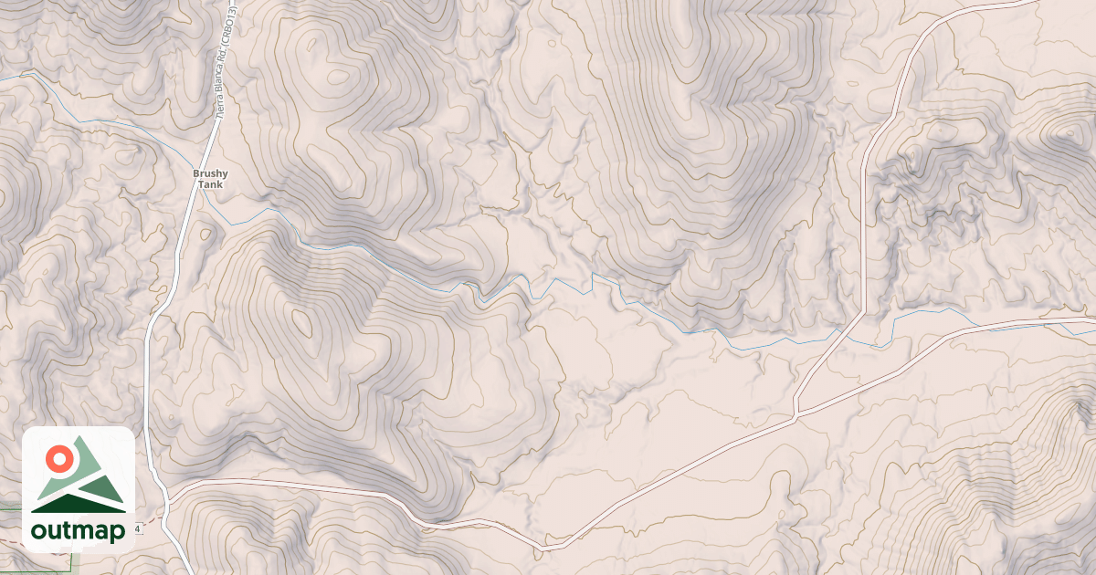 Map of 4088 E