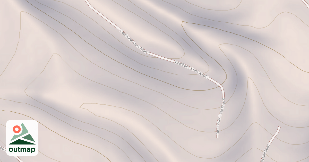 Map of DEADHORSE CREEK C