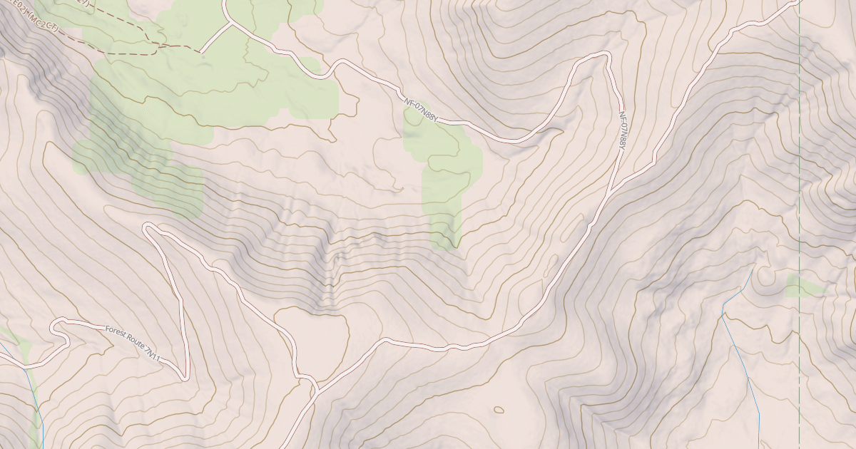 Map preview of USFS Motor Vehicle Use Map Roads {F05FBB89-1481-481F-B459-F63A64BAFC64}