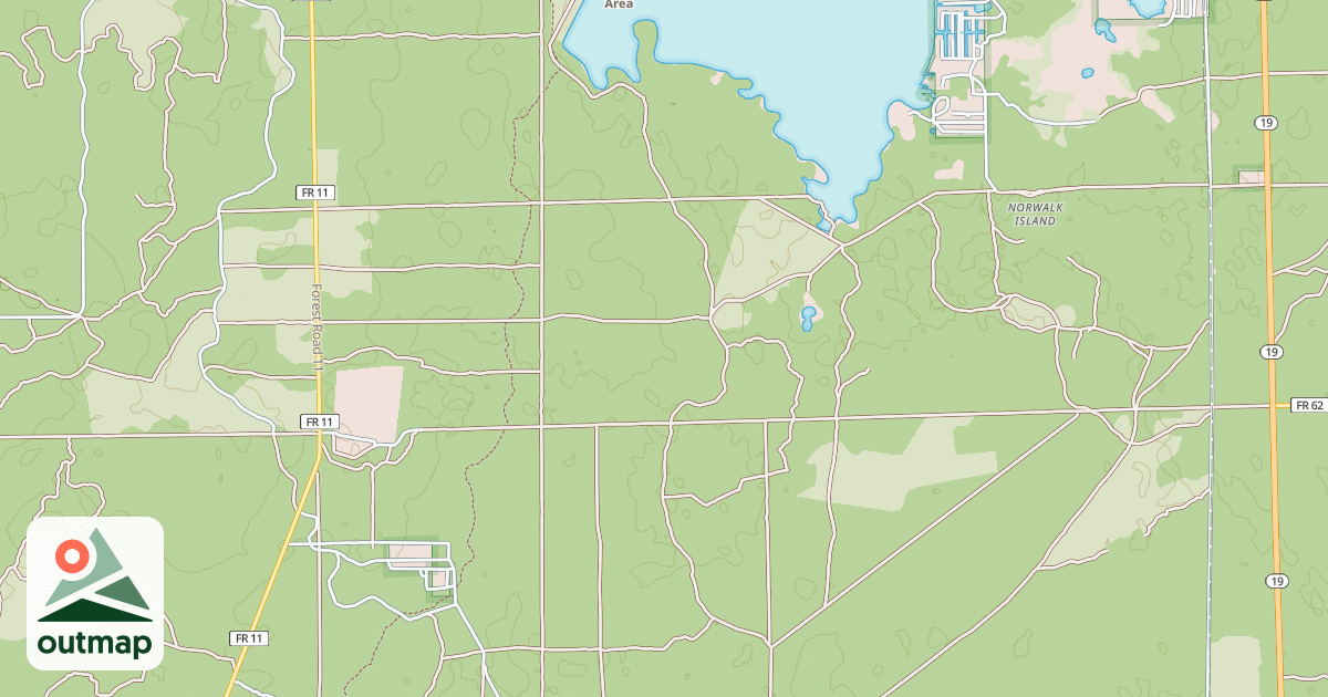 Map of USFS Motor Vehicle Use Map Roads {1A653136-221C-4DE2-8F1C-19CD9B539B7A}