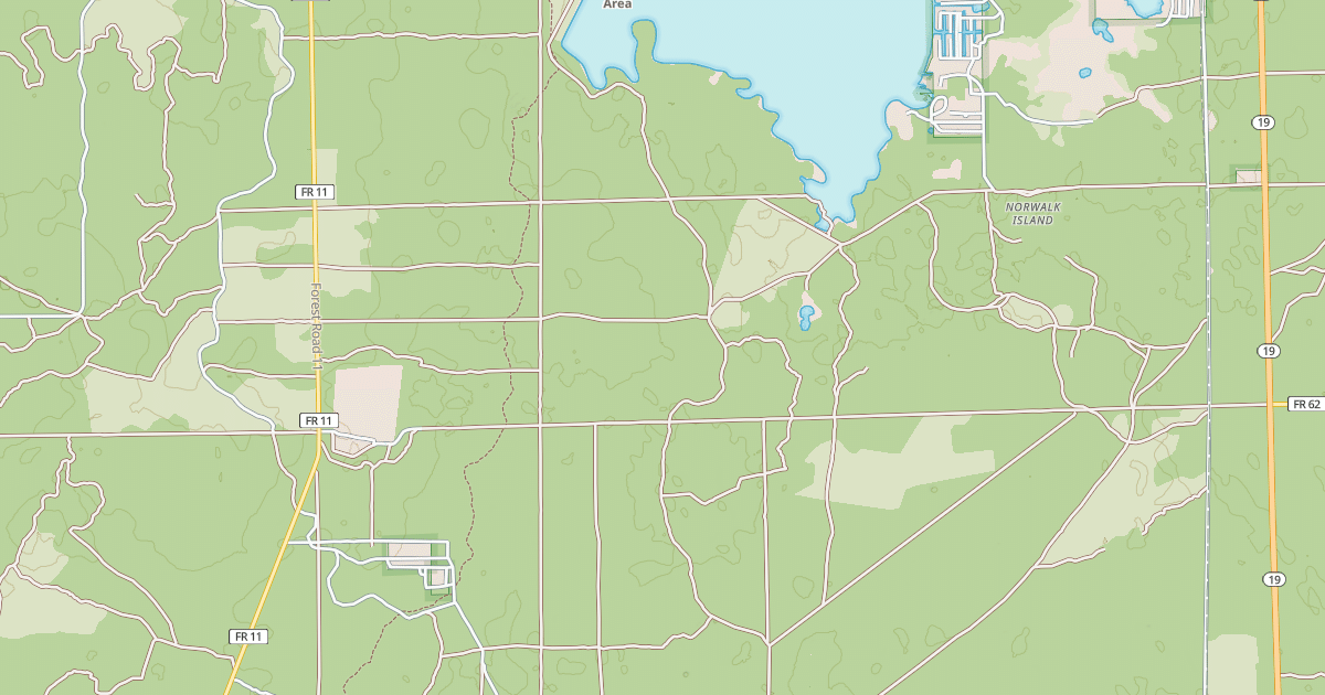 Map preview of USFS Motor Vehicle Use Map Roads {1A653136-221C-4DE2-8F1C-19CD9B539B7A}