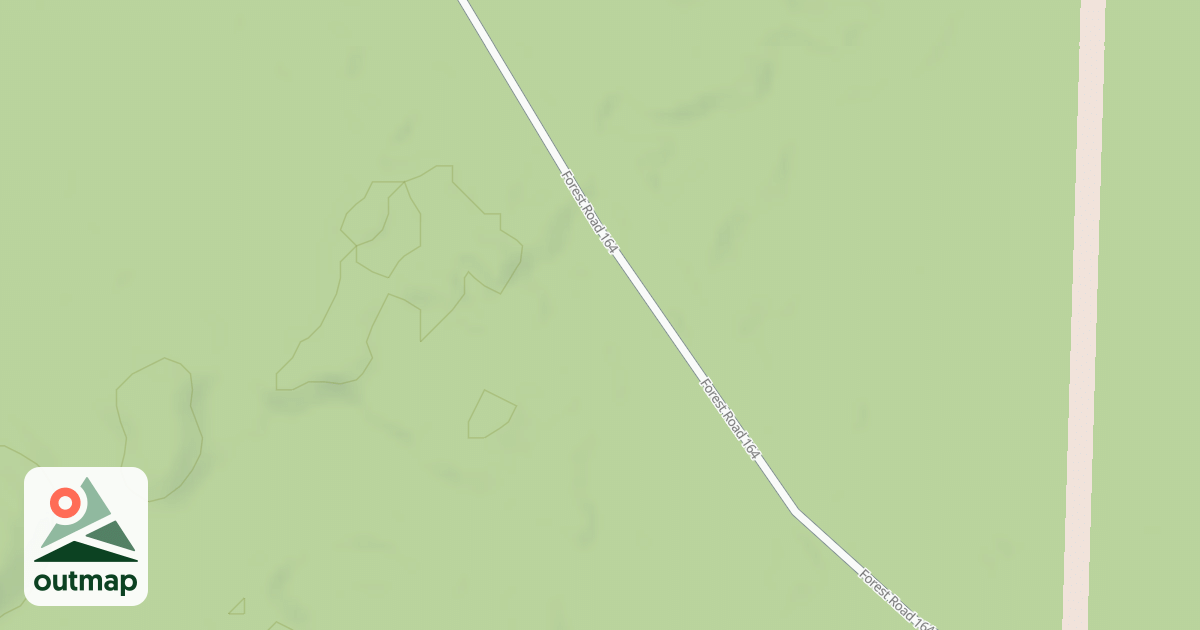 Map of FR 164A