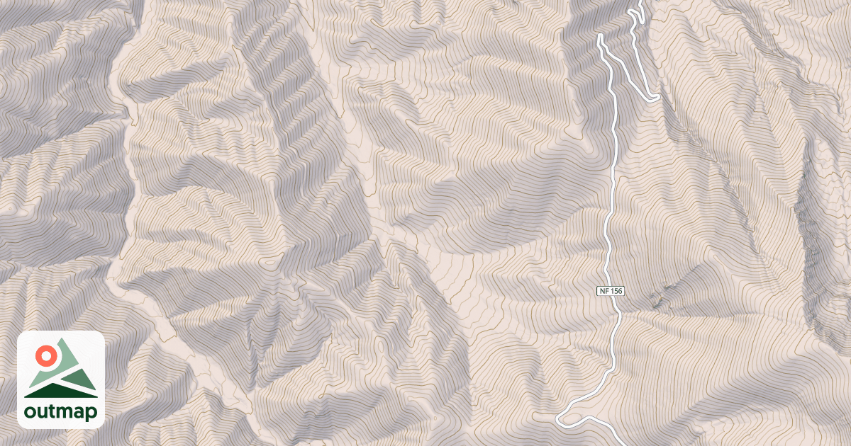 Map of BUCK CREEK