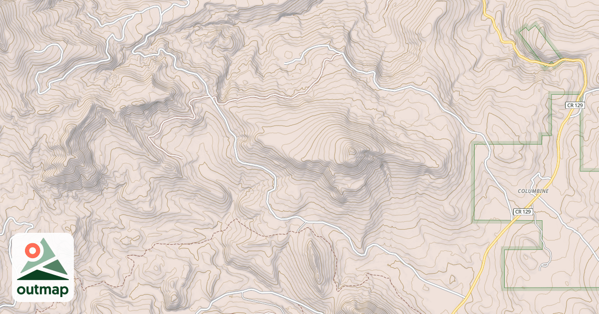 Map of IRON MOUNTAIN