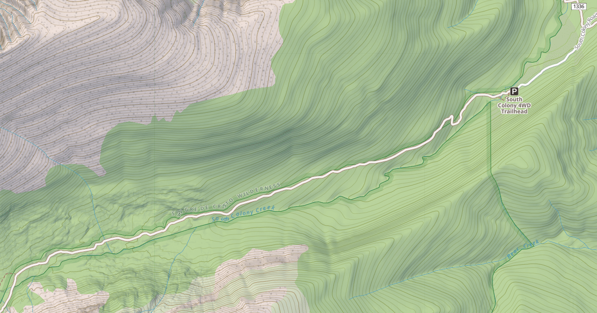 Map preview of South Colony Road