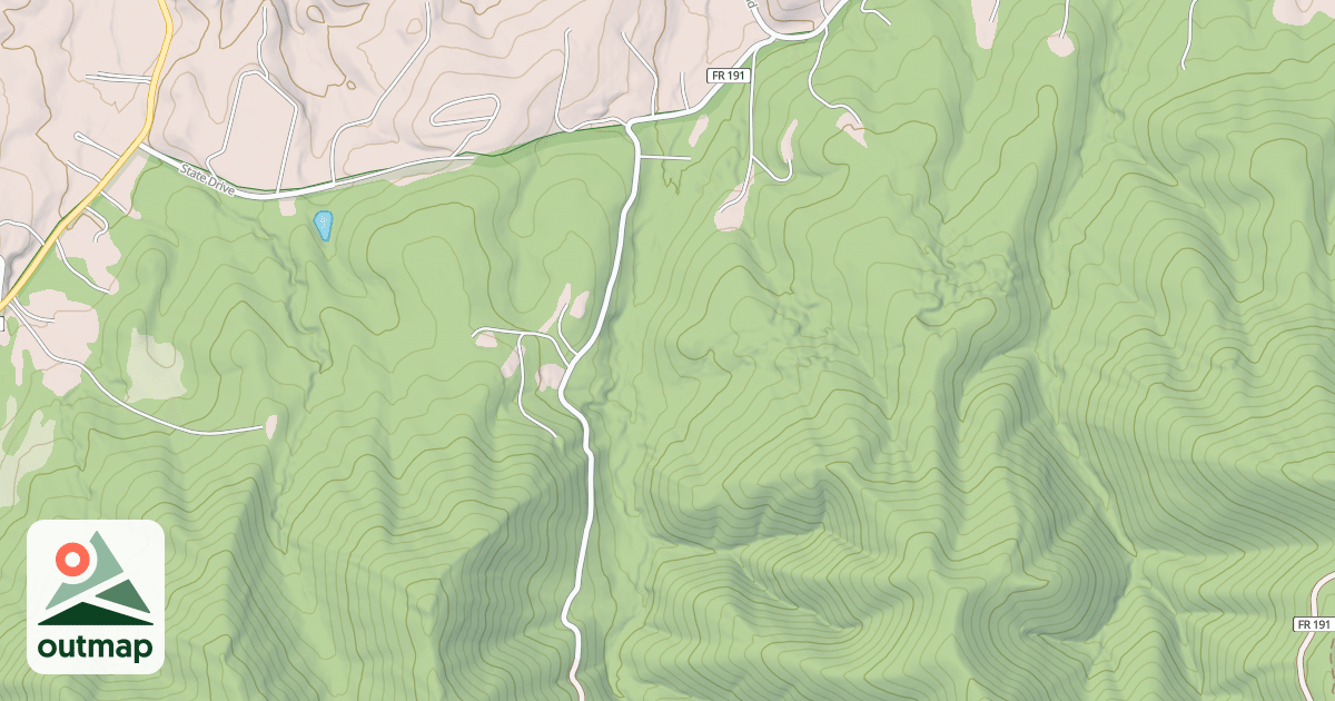 Map of SALT POND
