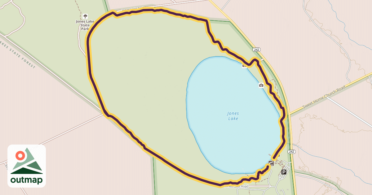 Map of Bay Trail