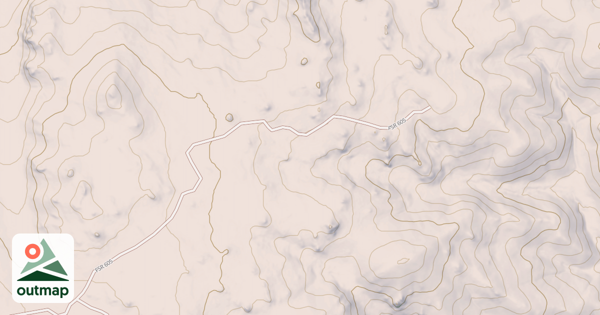 Map of GROMMUND SPUR