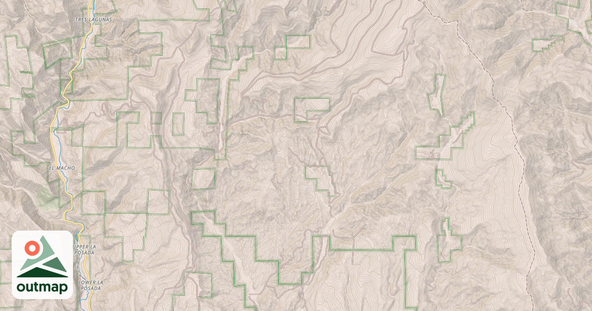 Map of COW CREEK