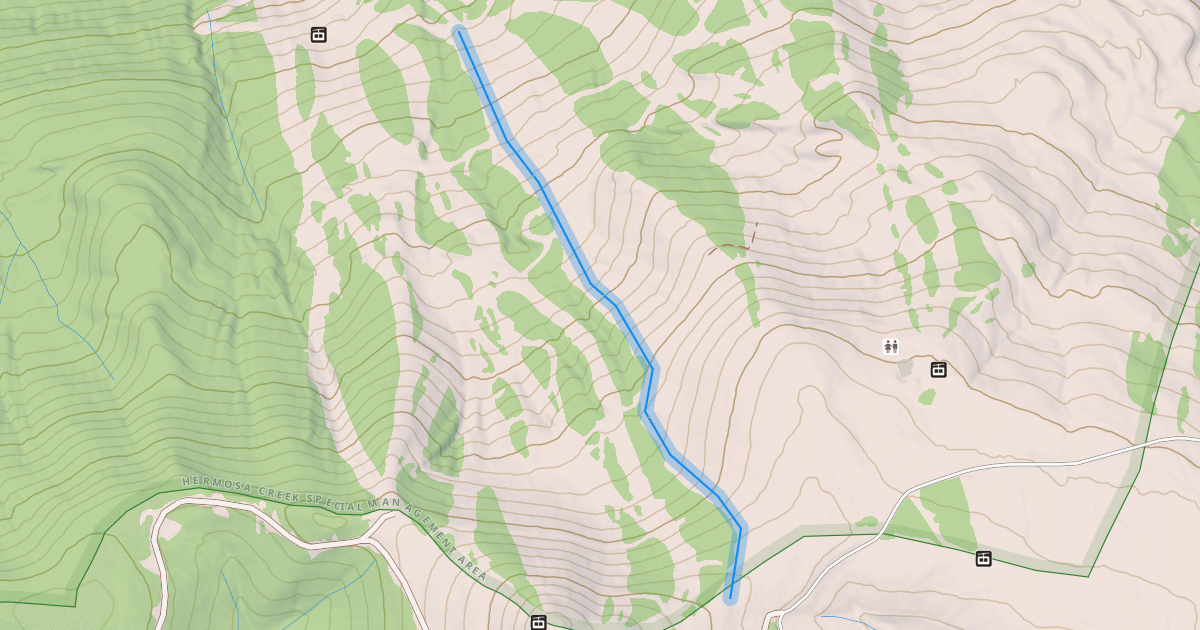Map preview of Sally's Run