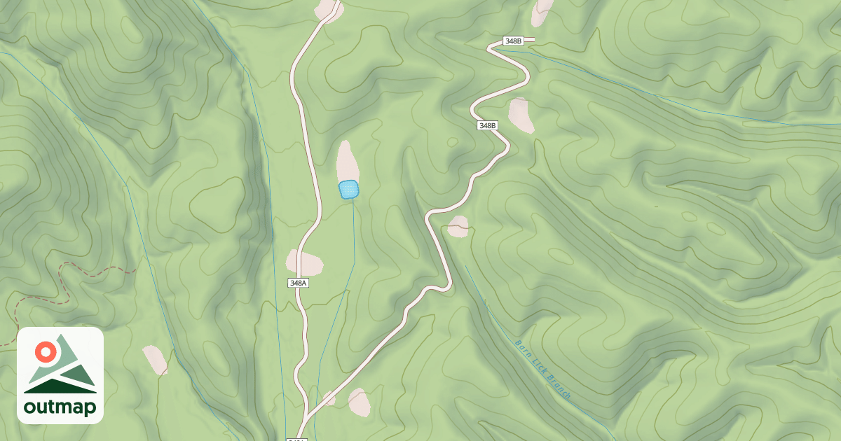Map of WEST AUGUSTA