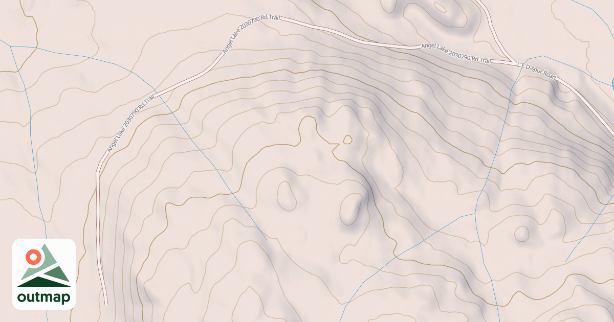 Map of ANGEL LAKE 2030790 RD