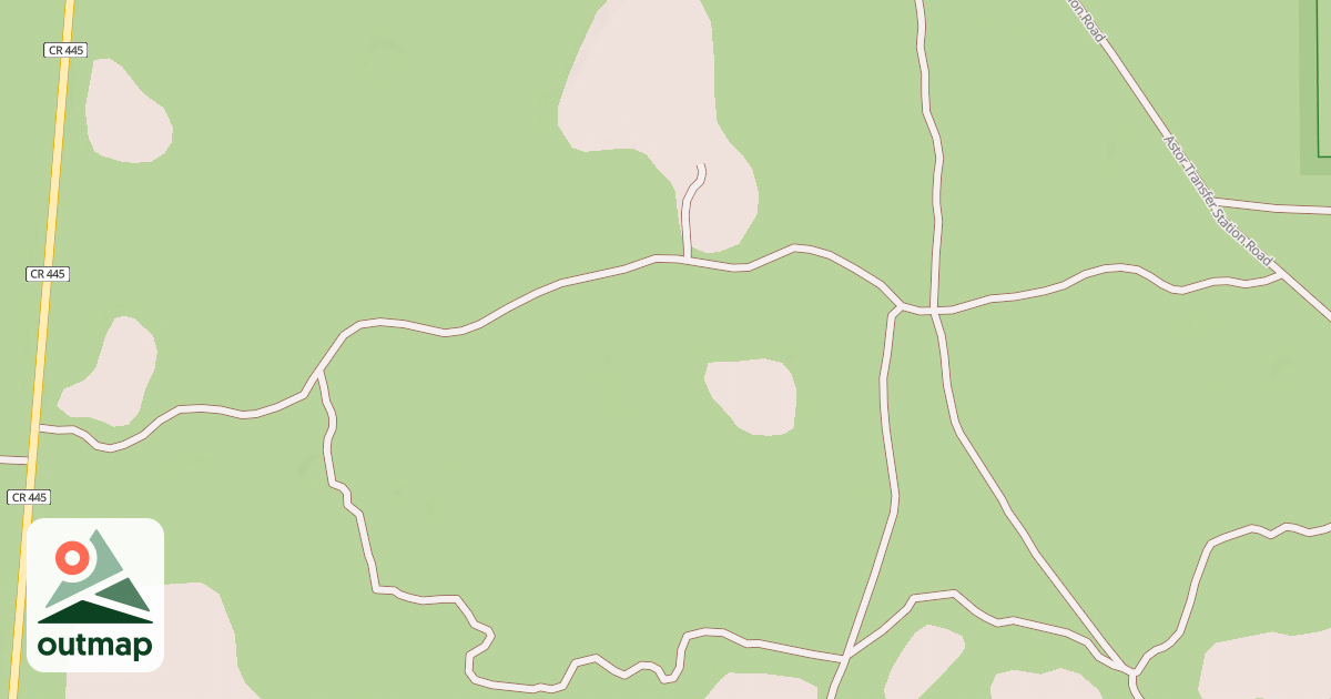 Map of USFS Motor Vehicle Use Map Roads {78ED561A-EDED-4116-B87D-2630F26AE0C9}