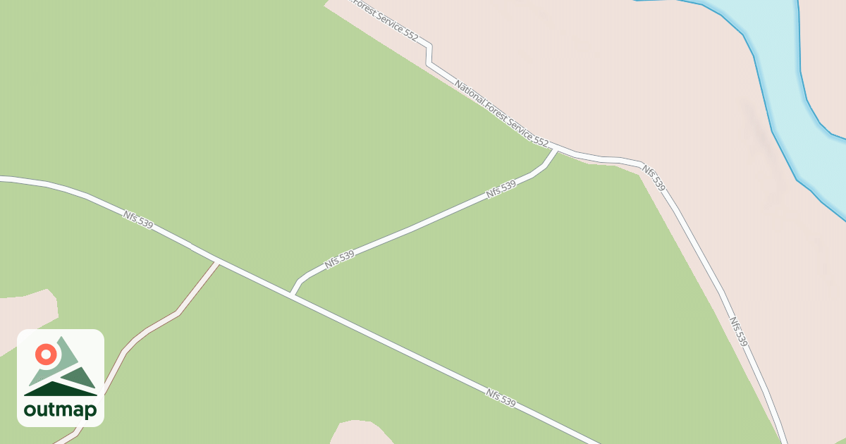 Map of USFS National Forest System Roads {F62B1AC2-768A-4D39-A34D-FCDF56F48D47}