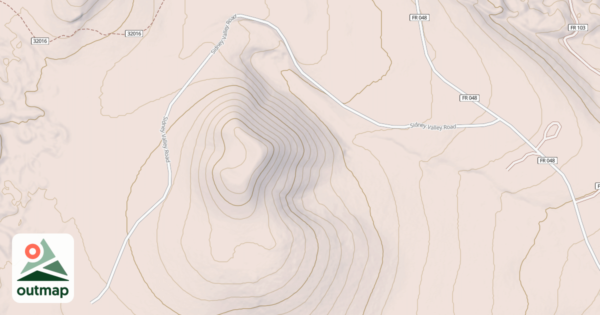 Map of LOWDER CREEK