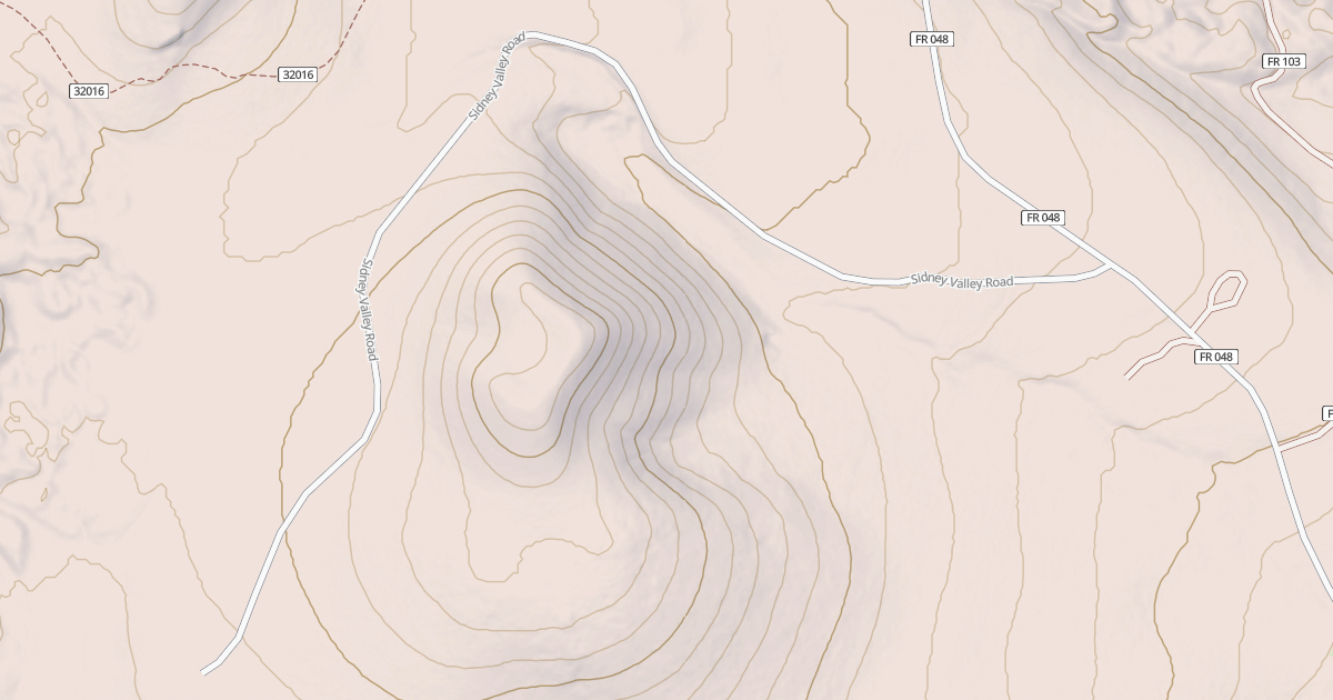 Map preview of LOWDER CREEK