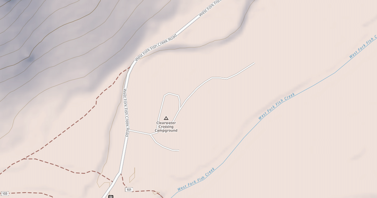 Map preview of CLEARWATER CROSSING CG