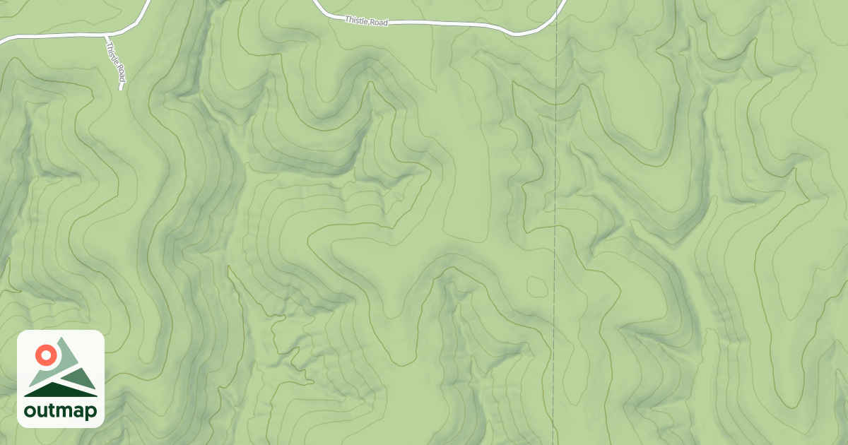 Map of BOOKER BEND SPUR A
