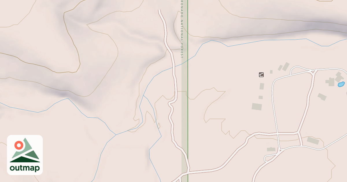 Map of USFS National Forest System Roads {43D27936-949D-4CC6-A069-4302DFFD6881}
