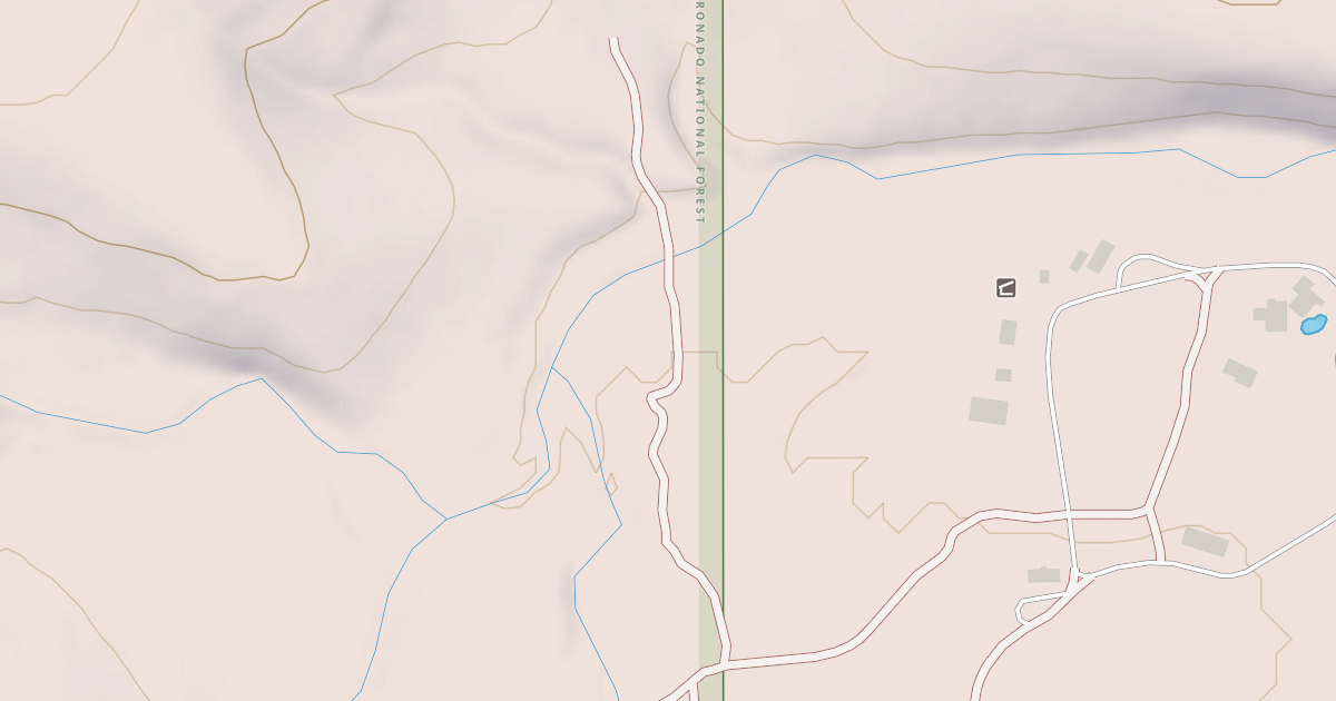 Map preview of USFS National Forest System Roads {43D27936-949D-4CC6-A069-4302DFFD6881}