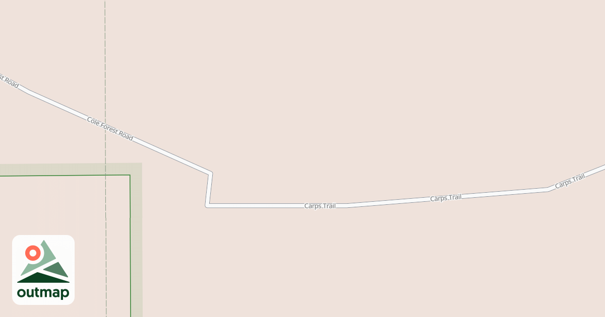 Map of Warroad/Roseau Trails