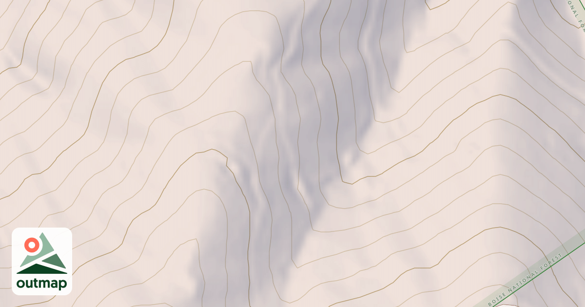 Map of MONARCH SPUR AA