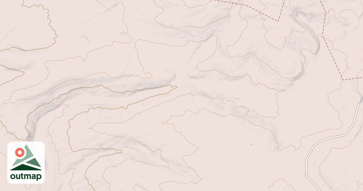 Map of BILLY CREEK SPUR