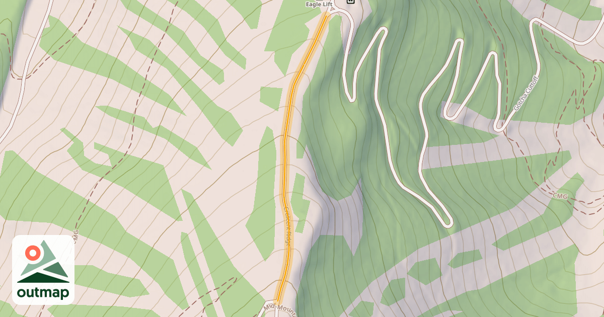 Map of Crescent Ridge