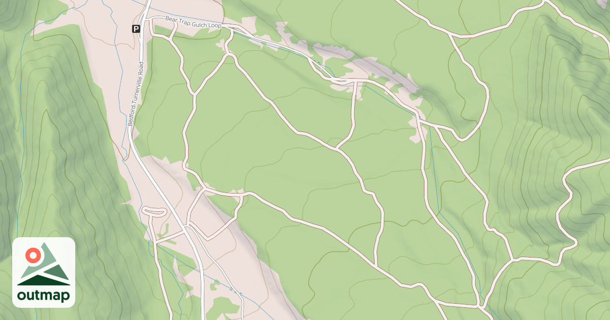 Map of BEARTRAP GULCH LOOP