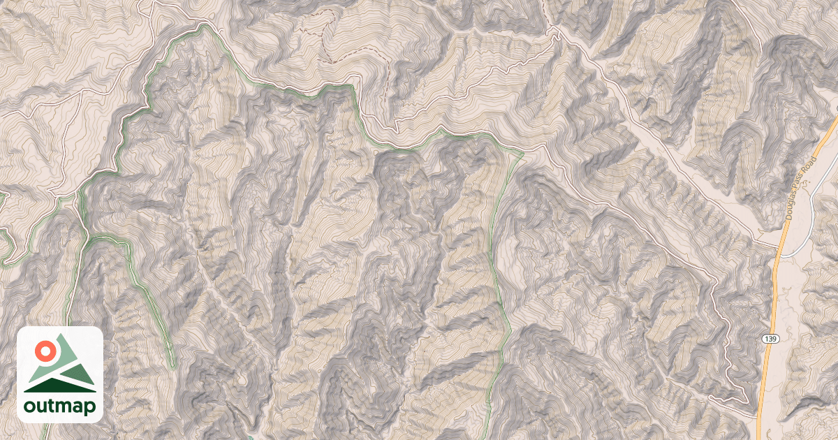 Map of BLM National GTLF Public Motorized Roads b4259025-2fb0-417e-b234-11ea5e435dda
