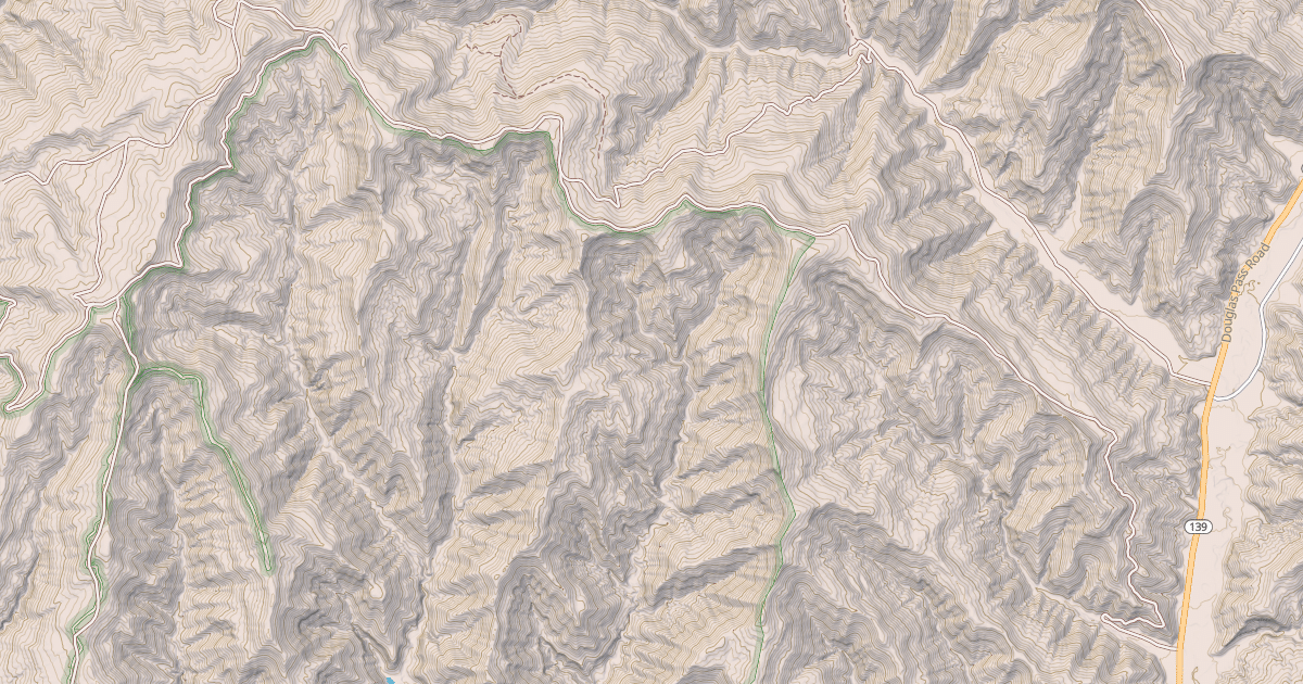 Map preview of BLM National GTLF Public Motorized Roads b4259025-2fb0-417e-b234-11ea5e435dda