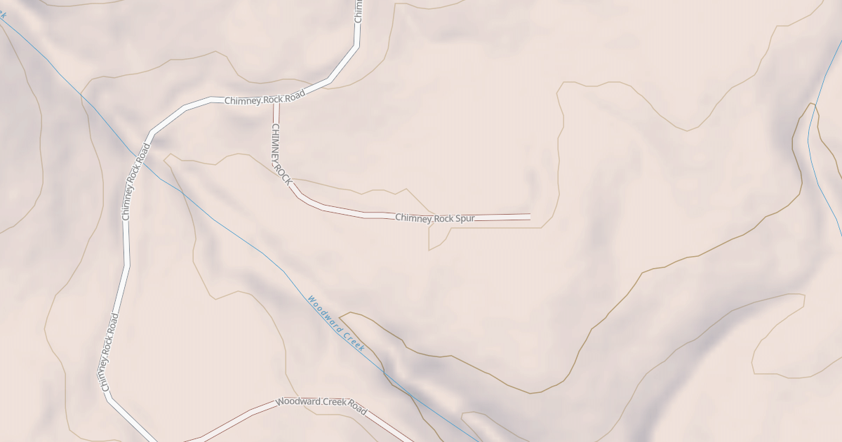 Map preview of CHIMNEY ROCK