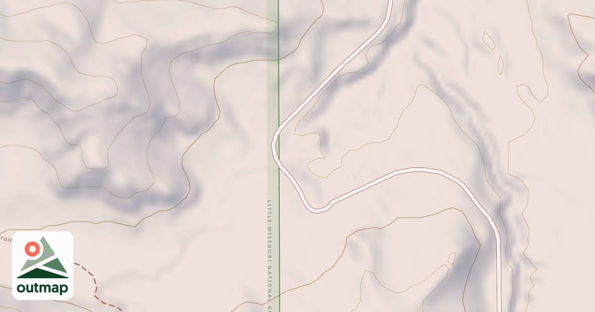 Map of (FDR) 7087-B
