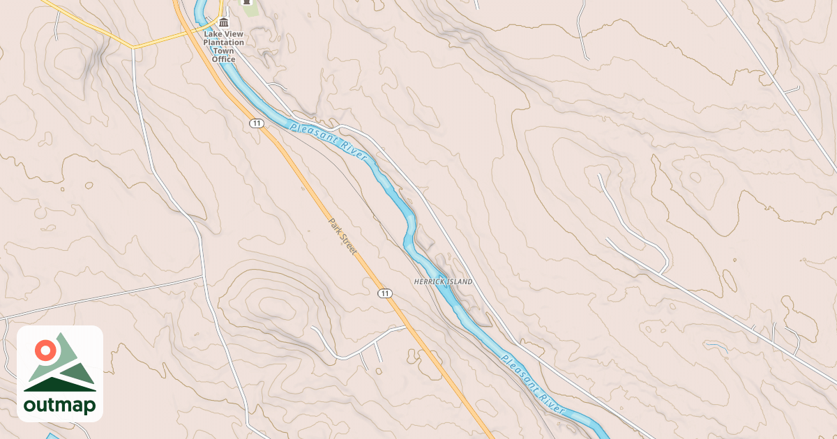 Map of Maine Statewide ATV Trails 41