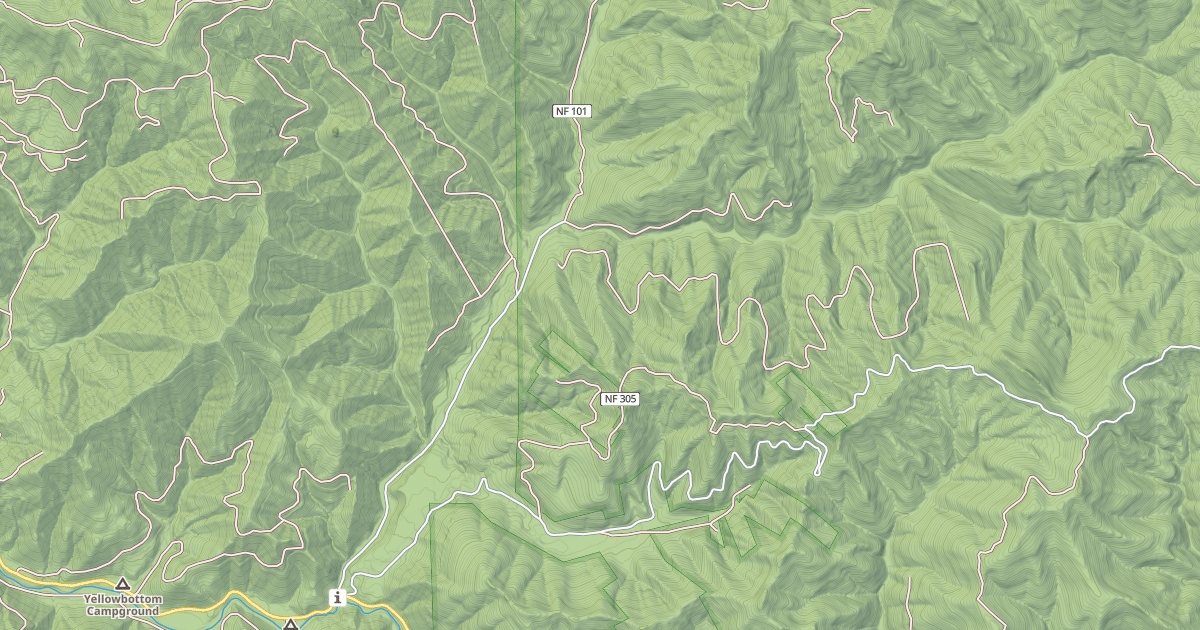 Map preview of CANAL CREEK RD