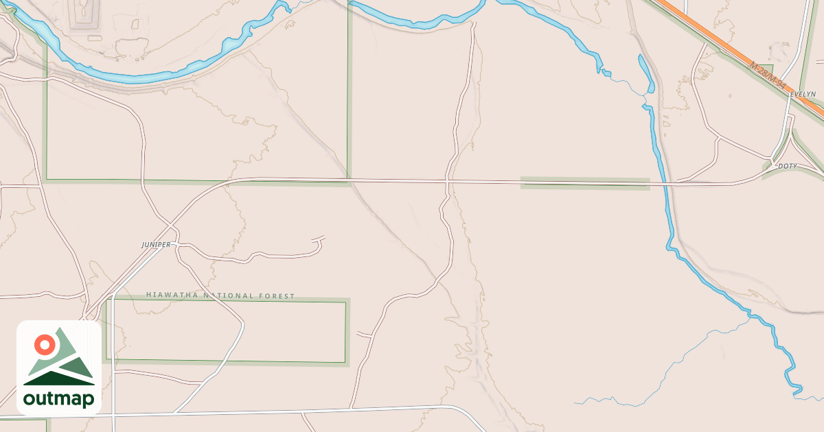 Map of NORBRANCH
