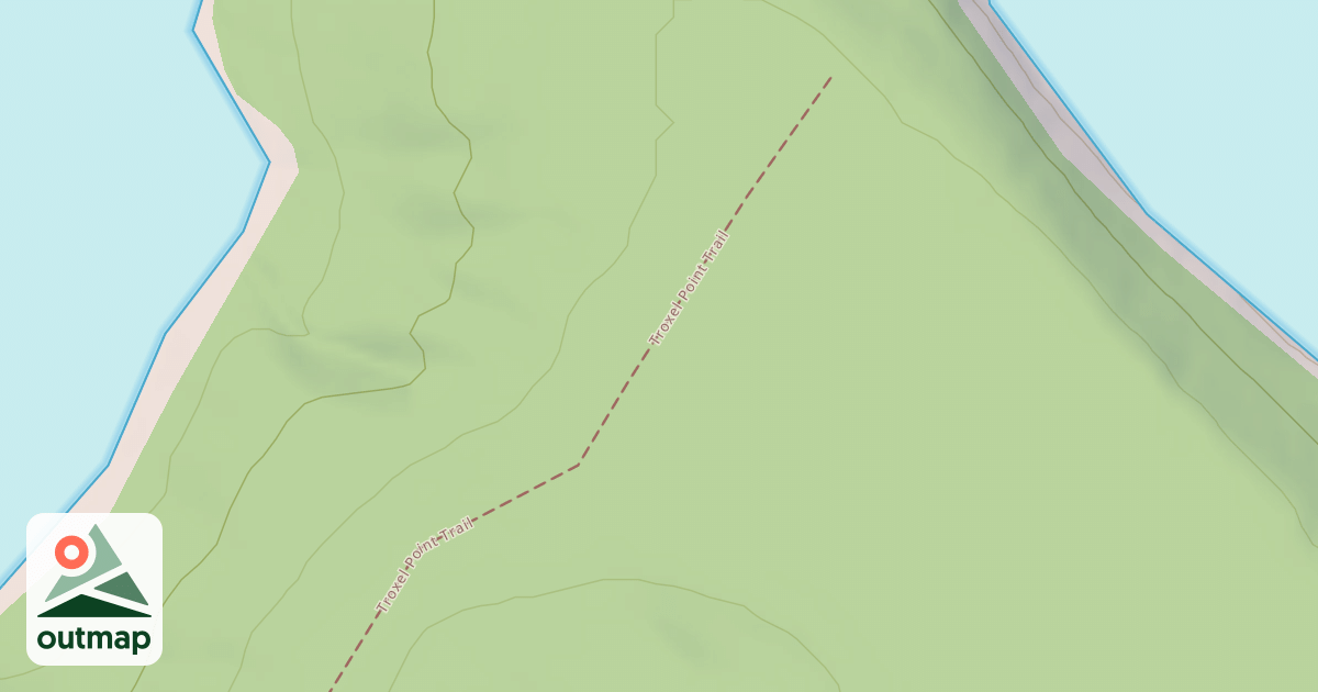Map of Prince Gallitzin State Park Trails