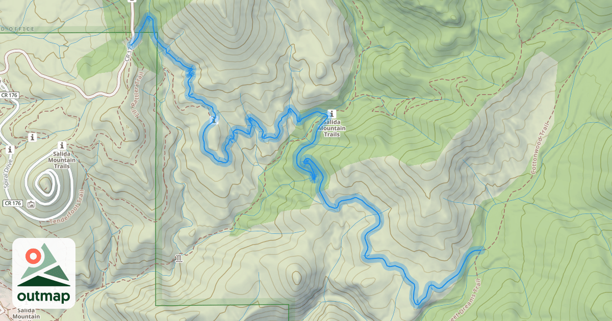 Map of Backbone Trail