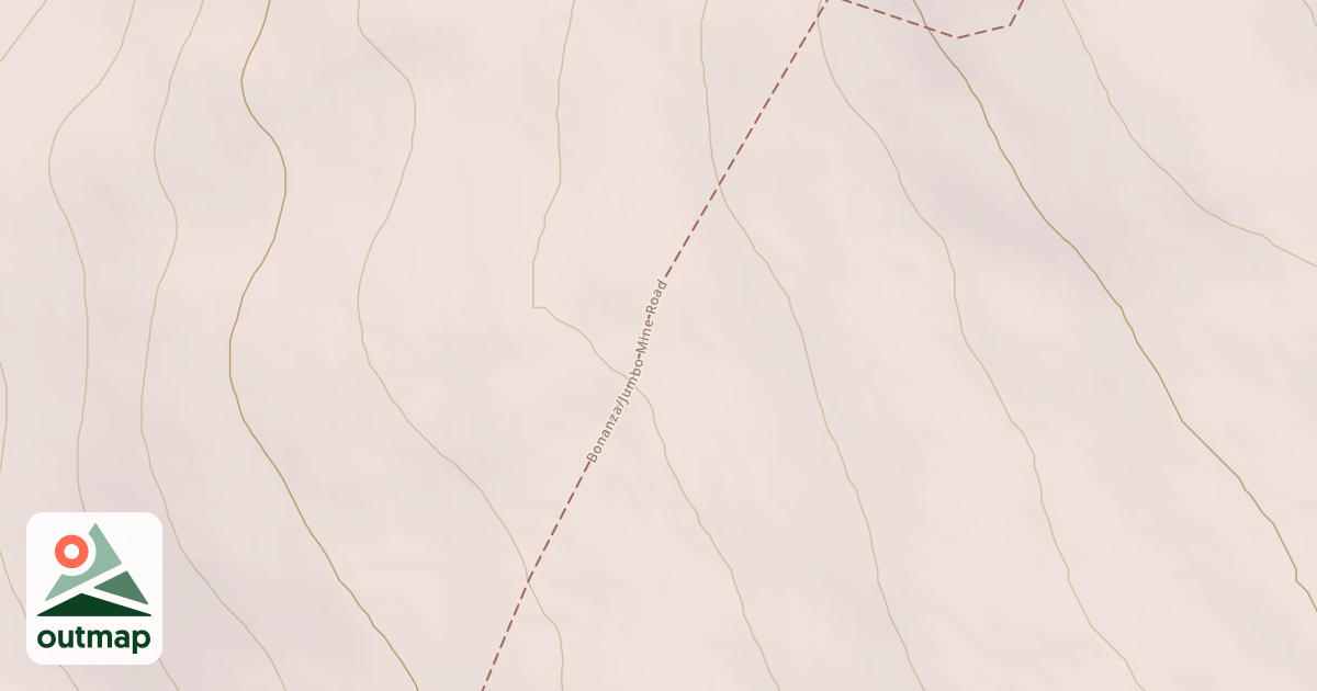 Map of Bonanza/Jumbo Mine Trail