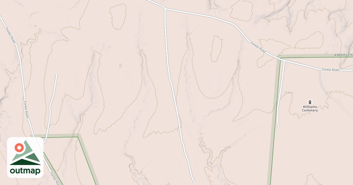 Map of BLACKLAND BR