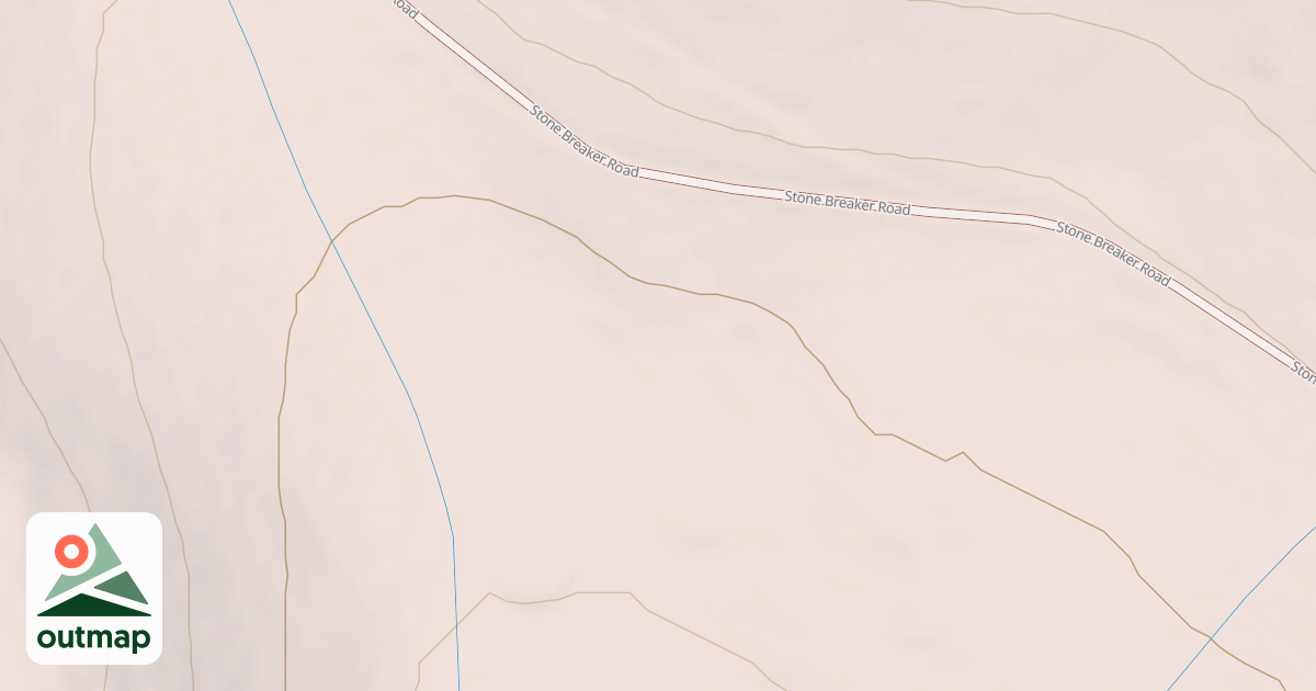 Map of CARY FLAT SPUR