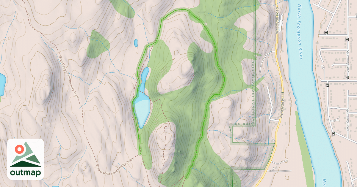 Map of Around The Mountail