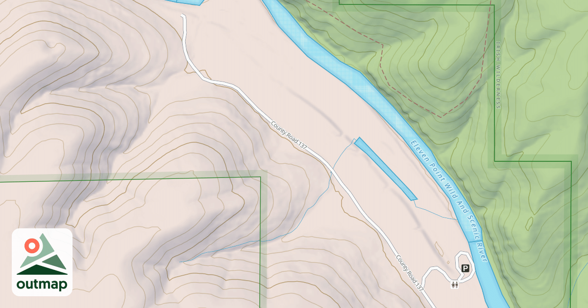 Map of WHITTEN ACCESS