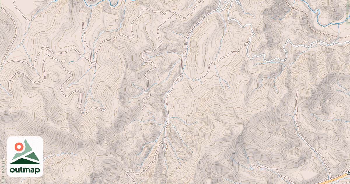 Map of CRAZY HARRY GULCH